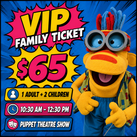 MANGA EXPO BATHURS — VIP - Puppet - 10:30AM To 12:30