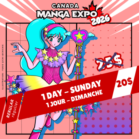 MANGA EXPO CCNB DIEPPE 2026 — SUNDAY PROMO