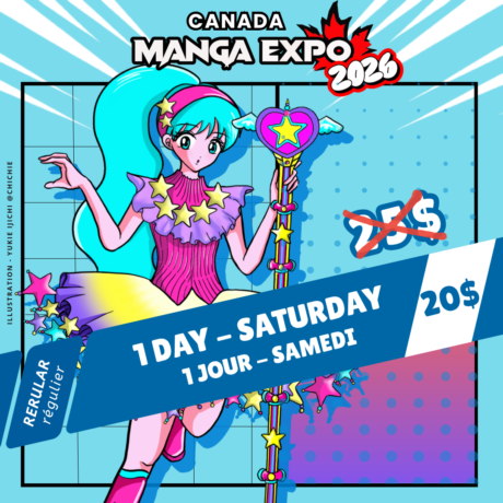 MANGA EXPO CCNB DIEPPE 2026 — SATURDAY PROMO