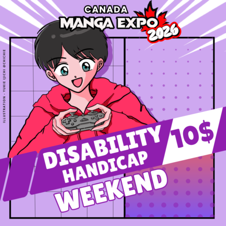 MANGA EXPO CCNB DIEPPE 2026 — Disability